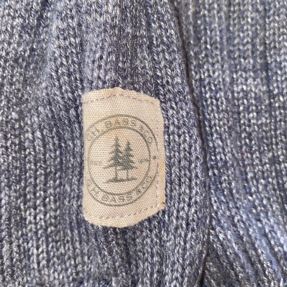 Men’s GH Bass Navy Blazer 1/4 Zip Long Sleeve Sweater XL  NWT - Picture 10 of 11